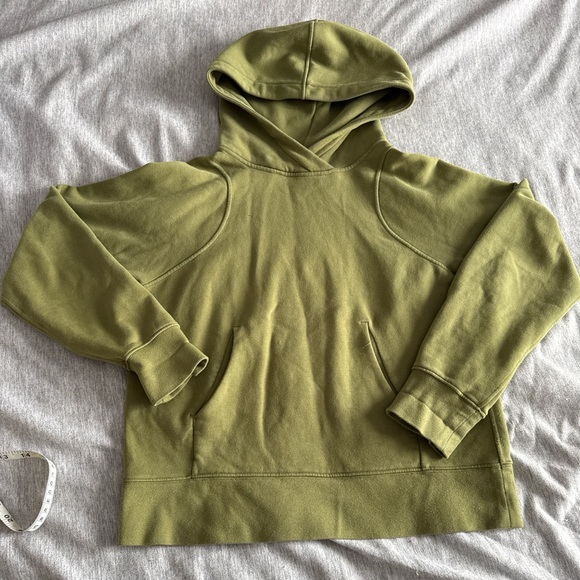 Lululemon Loungeful Hoodie – Size 2 – Olive Green - Picture 2 of 6
